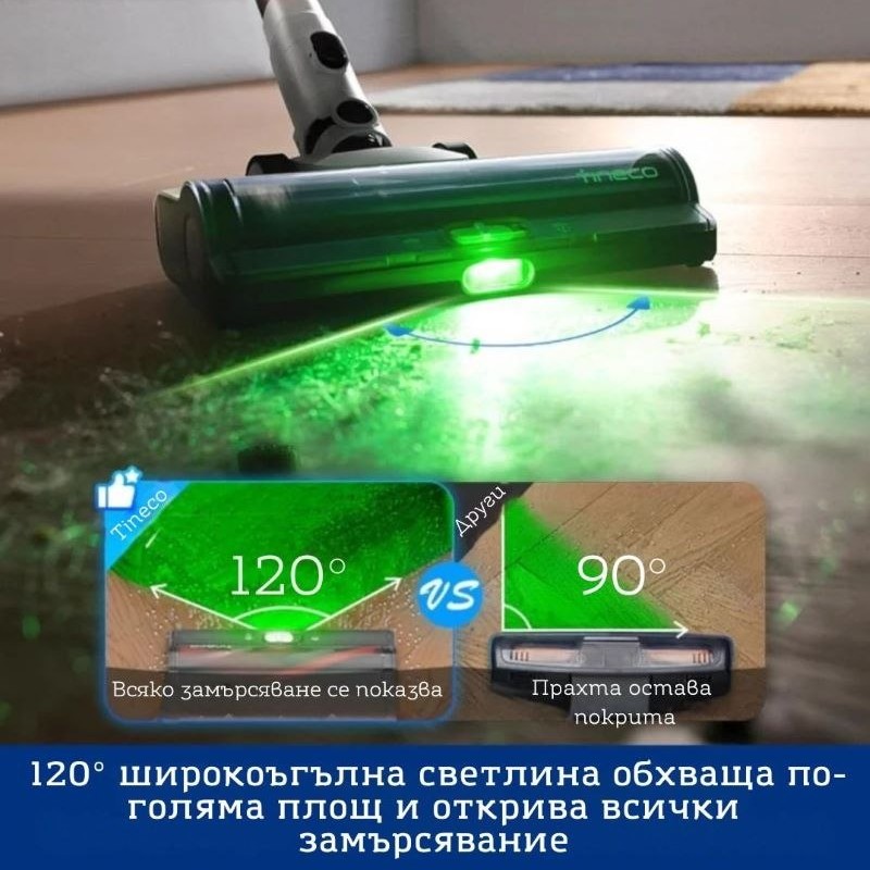 Tineco Pure ONE Station 5 Вертикална прахосмукачка Безкабелна