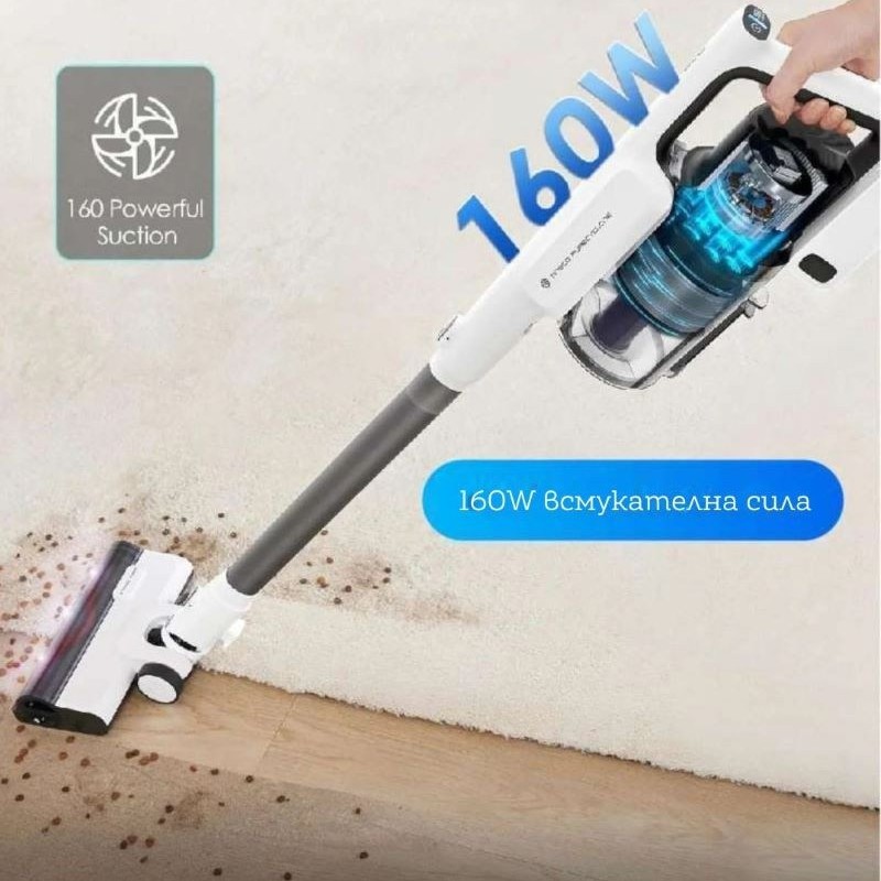 Tineco A30S Plus Вертикална прахосмукачка Безкабелна