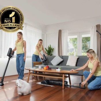 Вертикална прахосмукачка и подочистачка Tineco - Floor One Switch S7 Stretch Premium, 5 в 1